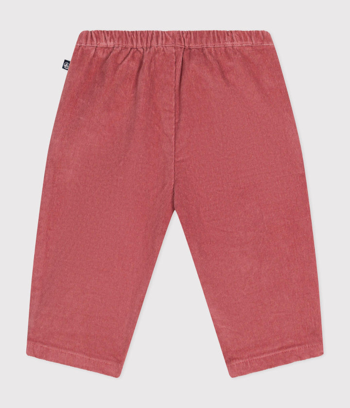 Pantaloni in velluto rosa A0B15 06 PETIT BATEAU 