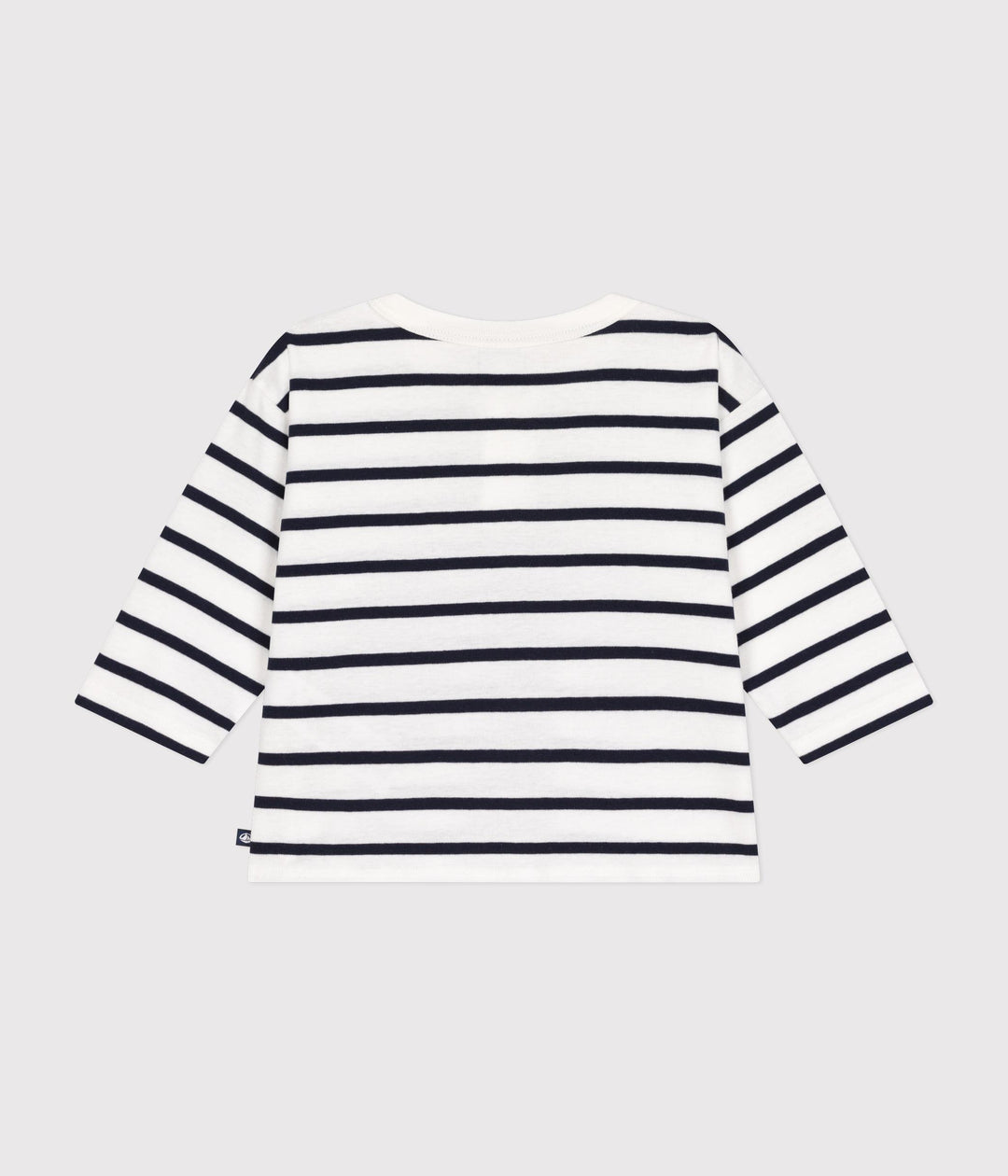 T-shirt a righe marinière a maniche lunghe A0BPN 01 PETIT BATEAU 