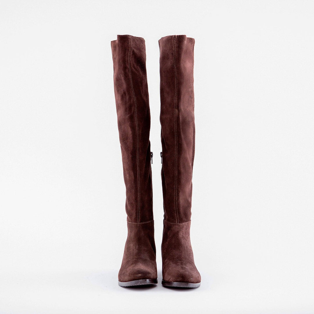 STIVALE ALTO IN PELLE 6884/43 T MORO ANDREA MORANDO 