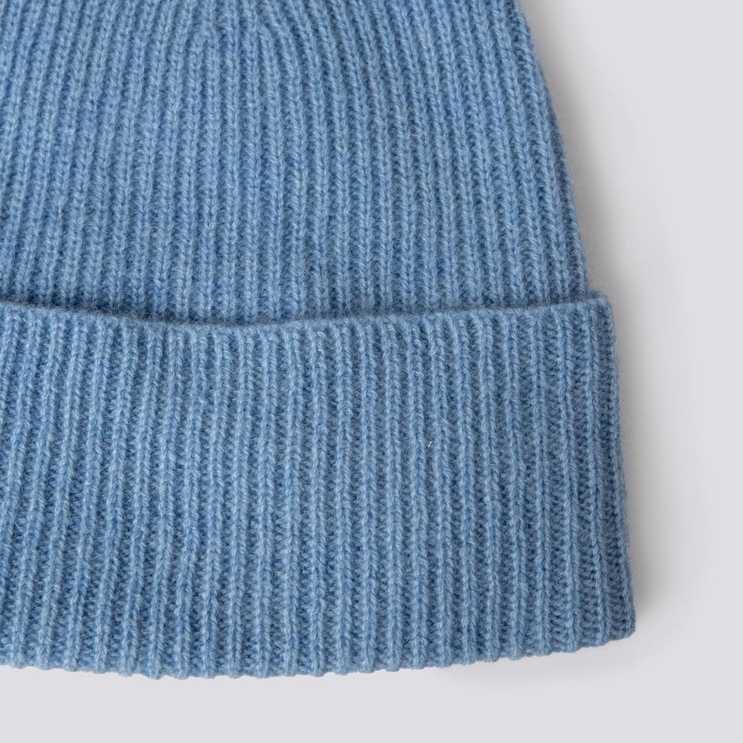 Berretto Hortense in cashmere AZZURRO HORTENSE AZZURRO ABSOLUT CASHMERE 