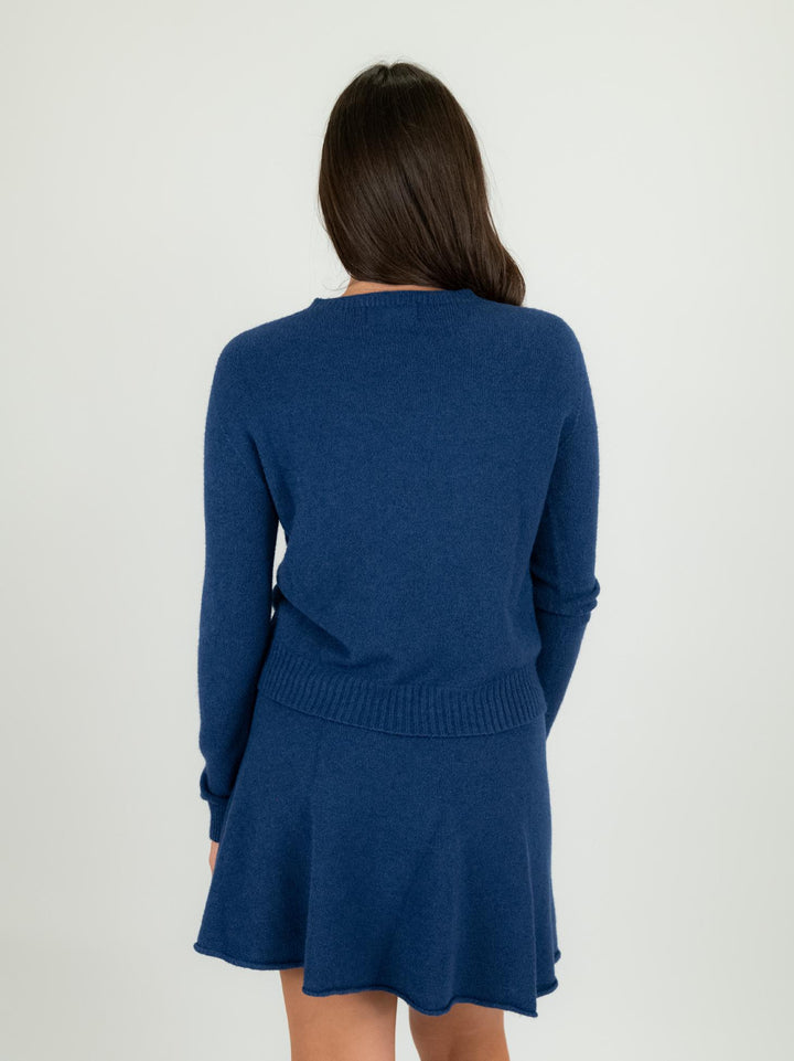 MAGLIA GIROCOLLO BLU 0270/153 1073 BIMOR 