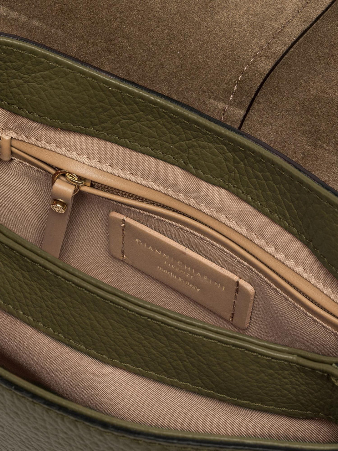 Borsa a spalla Helena Round color moss 11088 TKL-NA 1145 GIANNI CHIARINI 