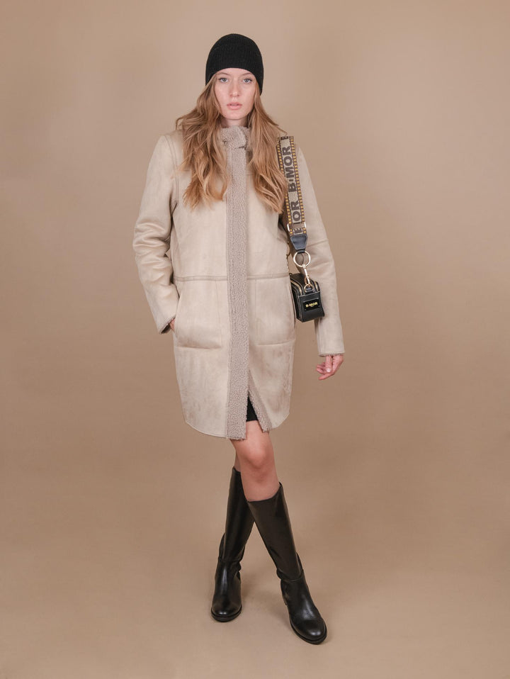 ECO MONTONE REVERSIBILE BEIGE B365MONT 031 ANDREA MORANDO 