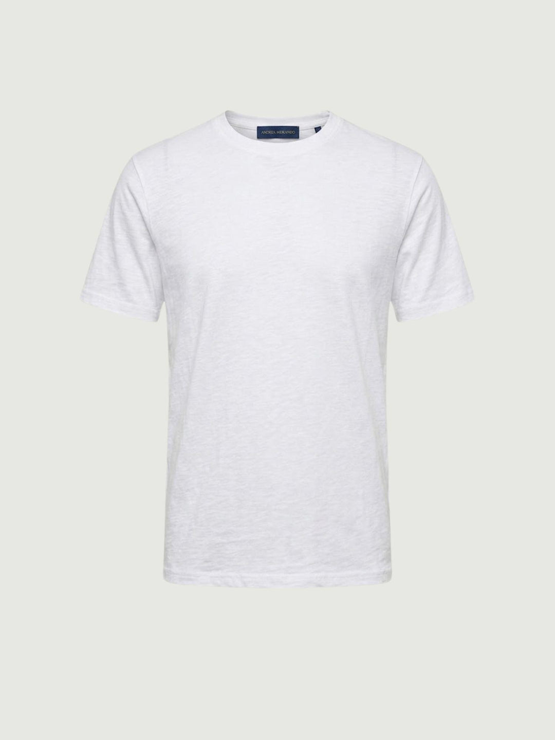 T-shirt in jersey di cotone bianca 5903426 100 ANDREA MORANDO 