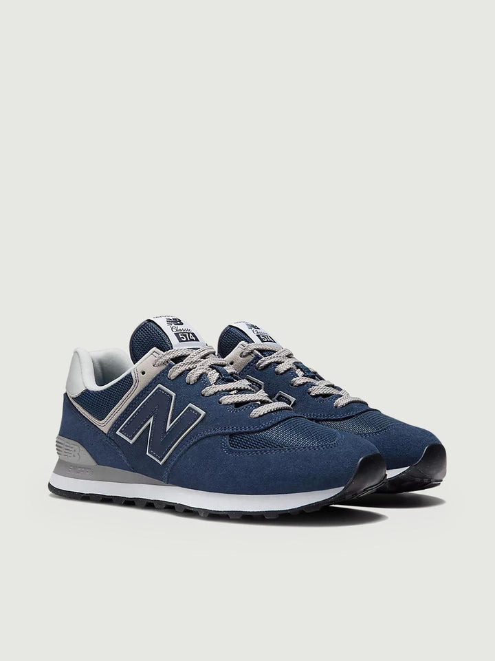 SNEAKER NEW BALANCE 574 BLU NAVY ML574EVN D NEW BALANCE 