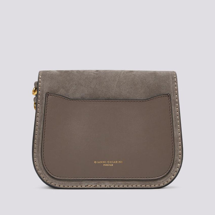 BORSA tracolla Meg In suede light grey BS 9015 CM-PLMCP 9210 GIANNI CHIARINI 