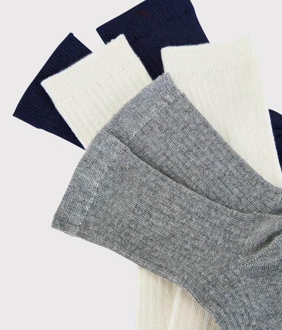 Confezione da 3 paia di calzini A0B7Y 01 PETIT BATEAU 