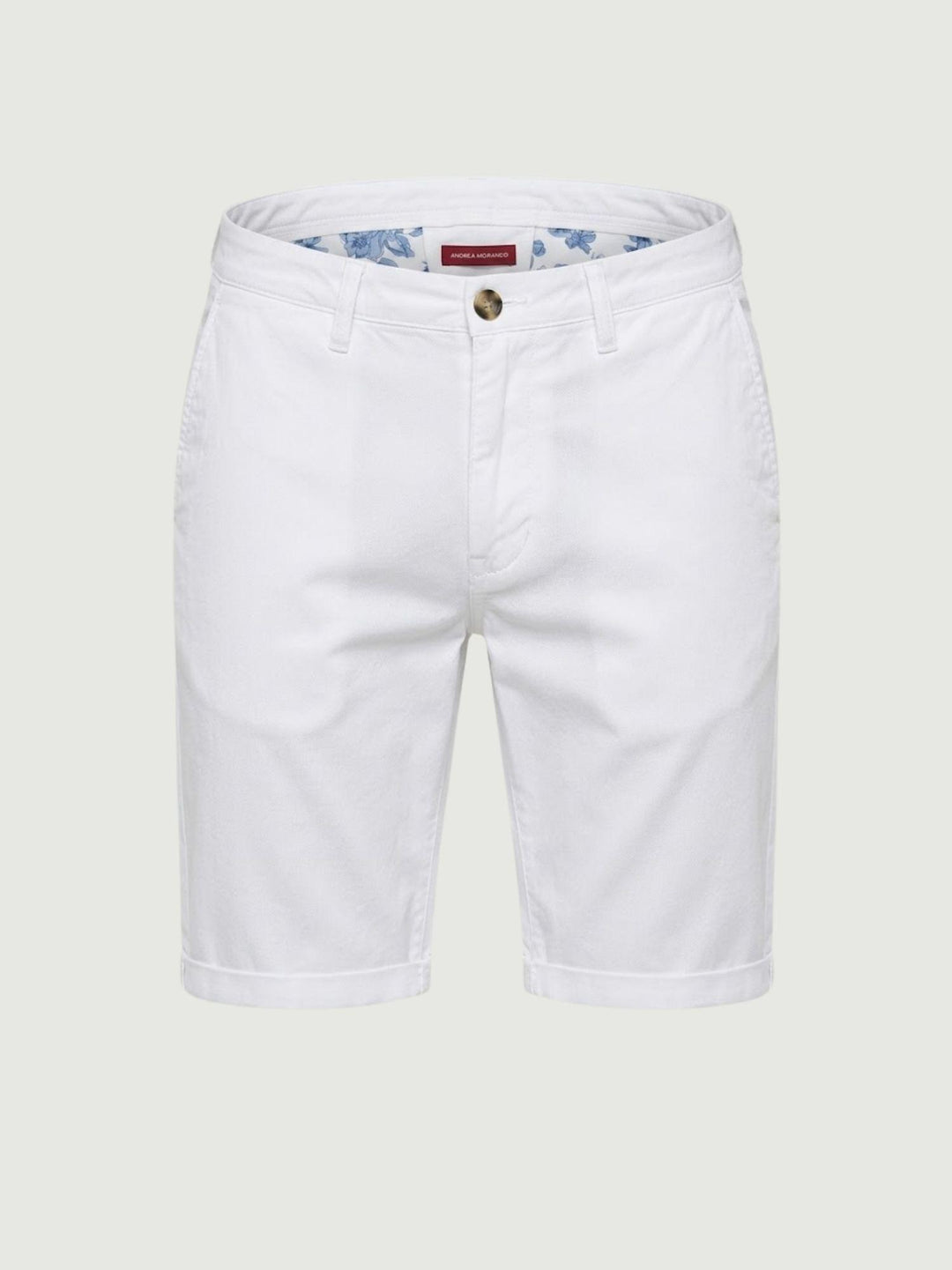 Bermuda in cotone bianchi BU26S29BEPA1461TWILL 101 ANDREA MORANDO 