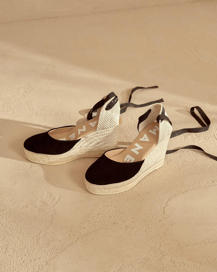 ESPADRILLAS ALTE SCAMOSCIATE NERE K 1.0 WV NERO MANEBI 