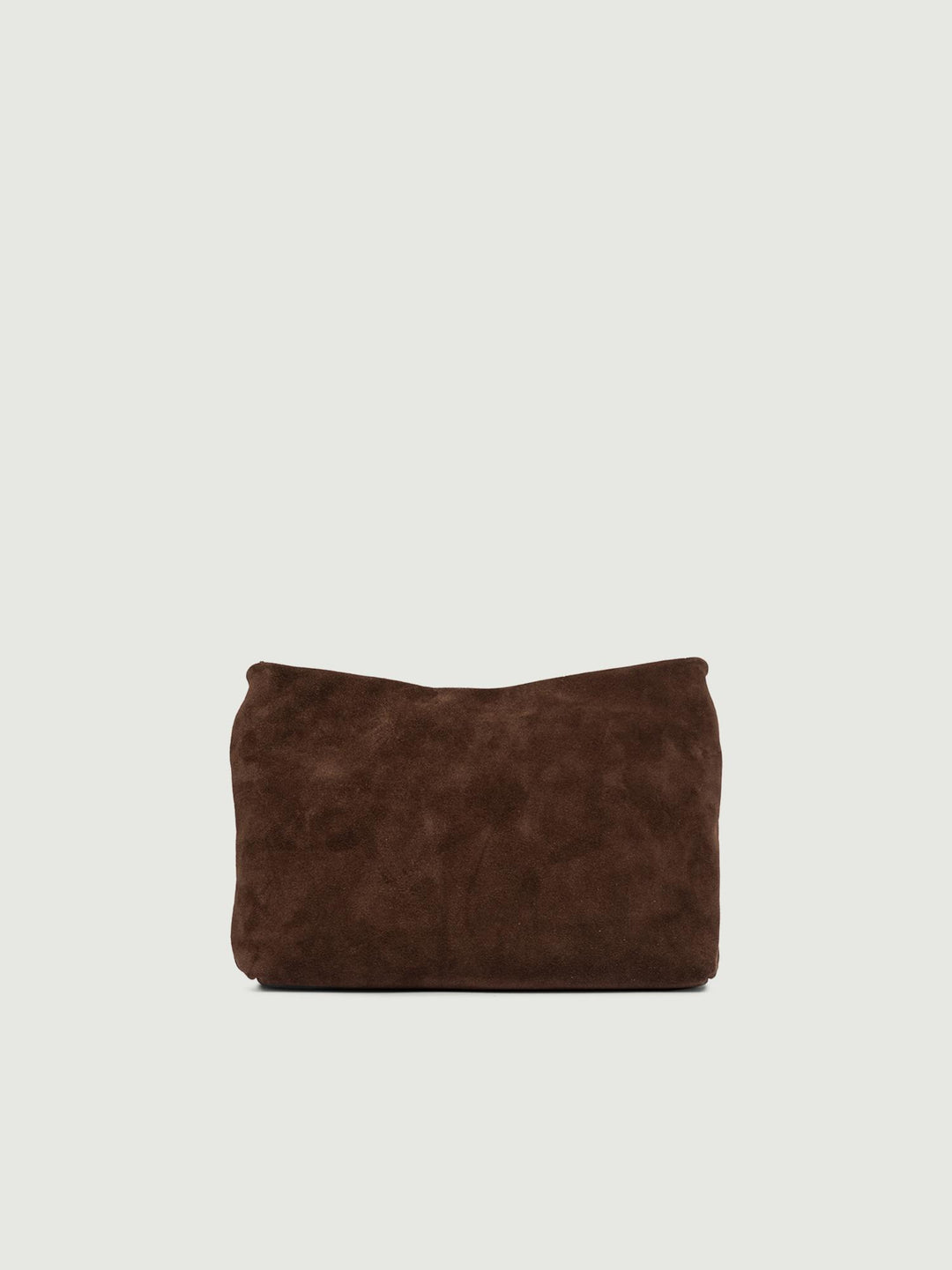 Pochette Brenda in pelle scamosciata cioccolato 8265 CM-PL 2196 GIANNI CHIARINI 