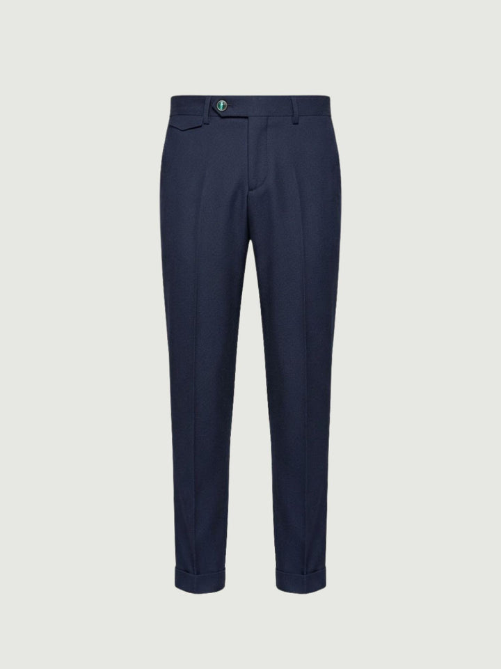 Pantalone chino con taschino navy P-MARK 89 ANDREA MORANDO 