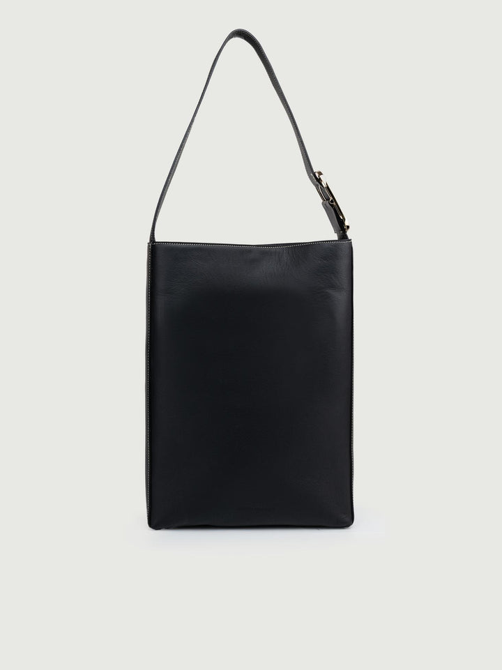 BORSA GRACE IN PELLE NERA GRACE NERO ANDREA MORANDO 