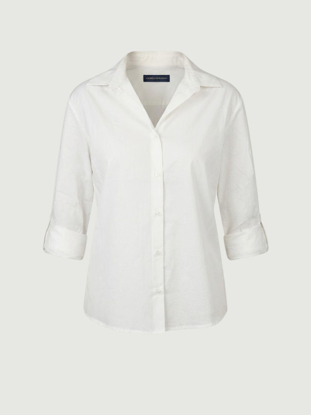 Camicia in cotone bianca M796/221 10 ANDREA MORANDO 