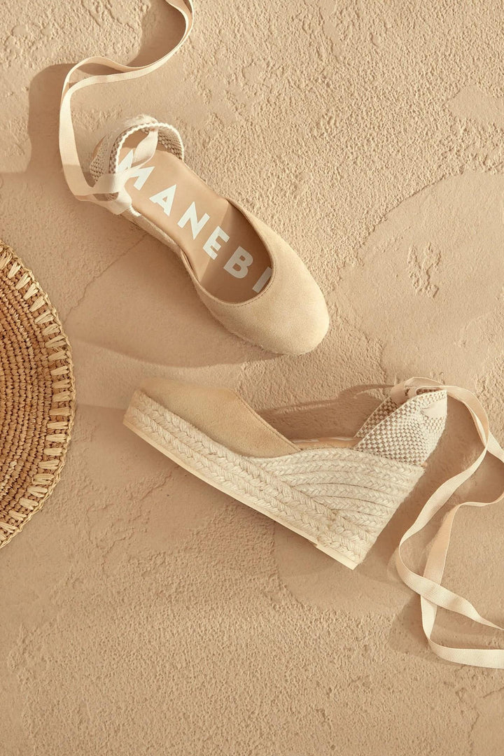 ESPADRILLAS ALTE SCAMOSCIATE CHAMPAGNE M 1.1 WV CHAMPAGNE MANEBI 