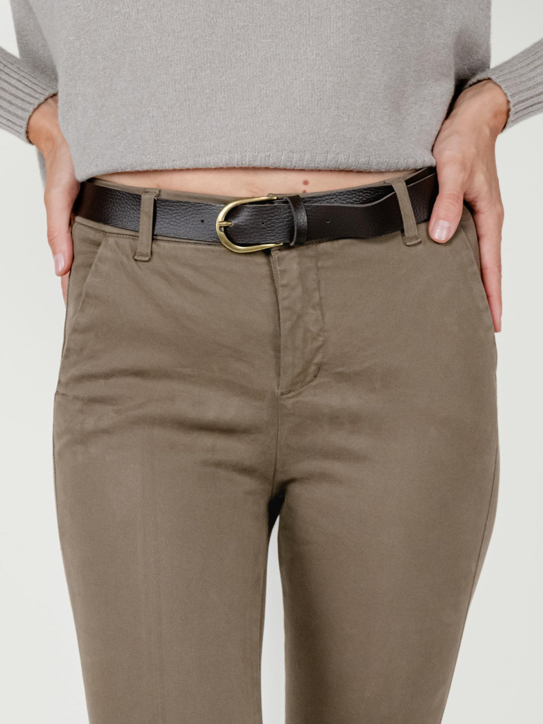 PANTALONE A TROMBETTA TORTORA 824JA TORTORA ANDREA MORANDO 