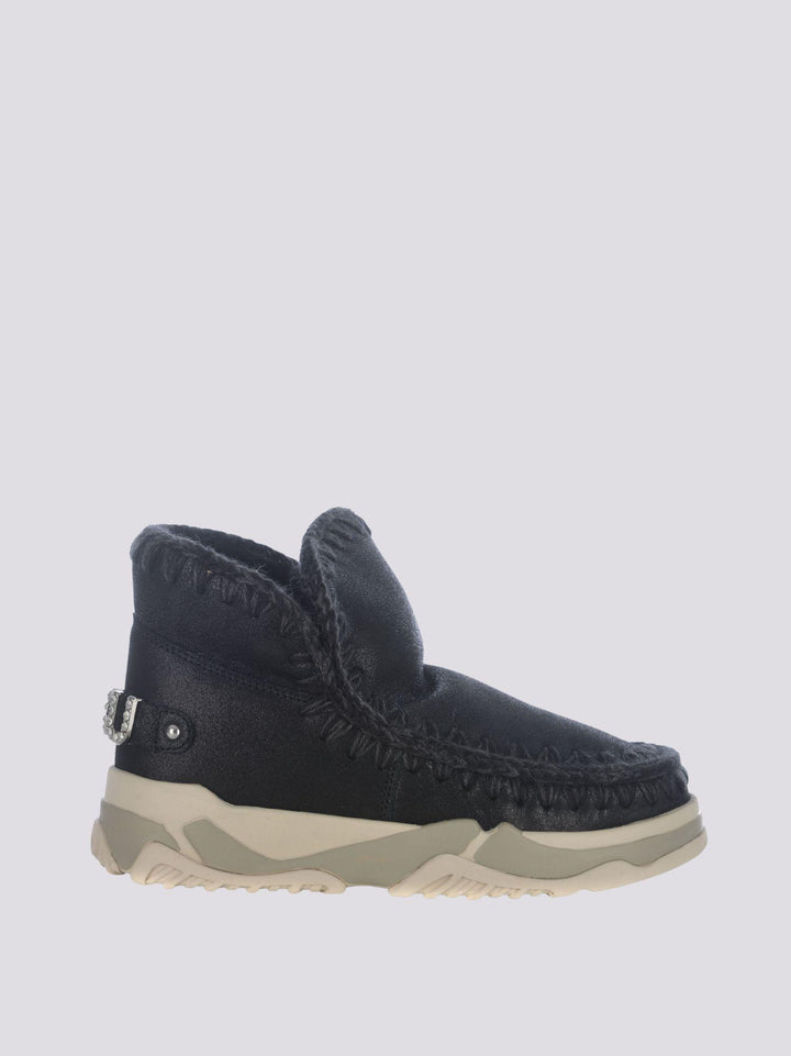 STIVALETTO ESKIMO TRAINER NERO 201013B CBKG MOU 