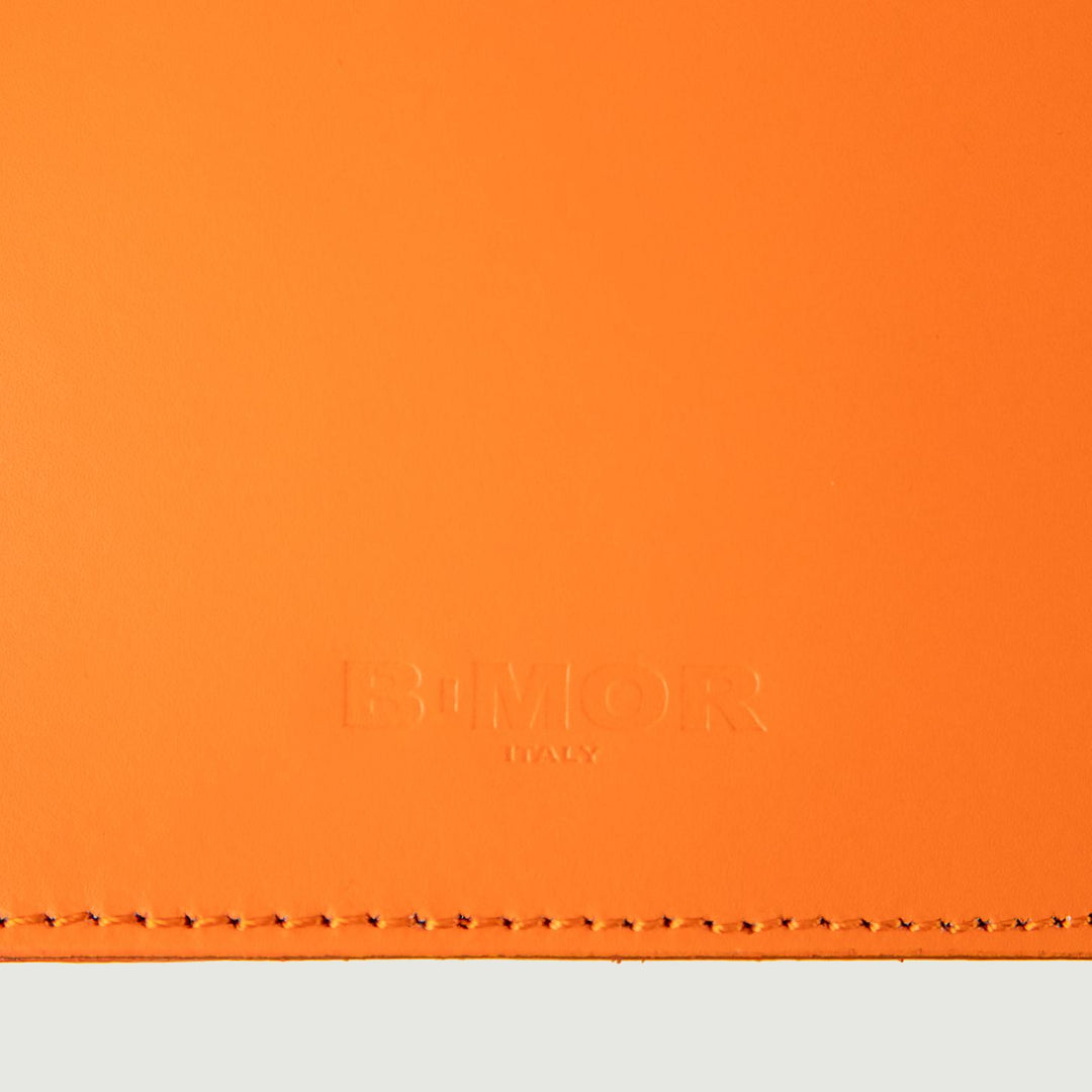 BORSA IN PELLE ARANCIO BABY BABY ARANCIONE BIMOR 
