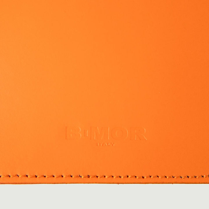 BORSA IN PELLE ARANCIO BABY BABY ARANCIONE BIMOR 
