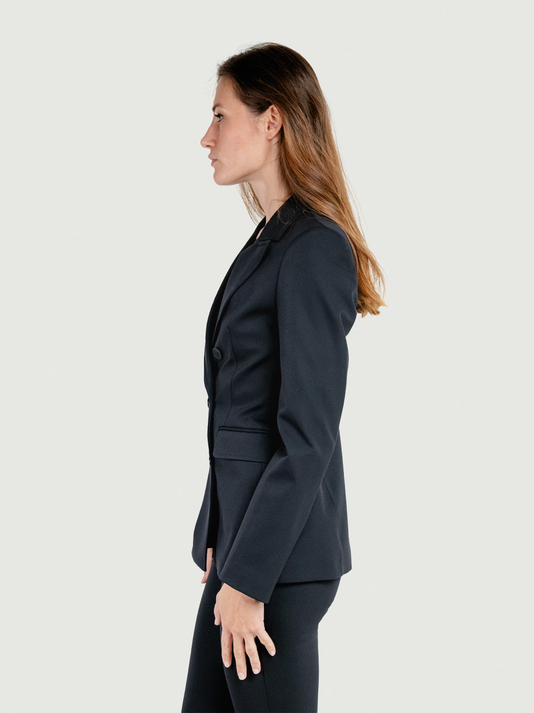 BLAZER DOPPIOPETTO NERO 3271BEA NERO ANDREA MORANDO 