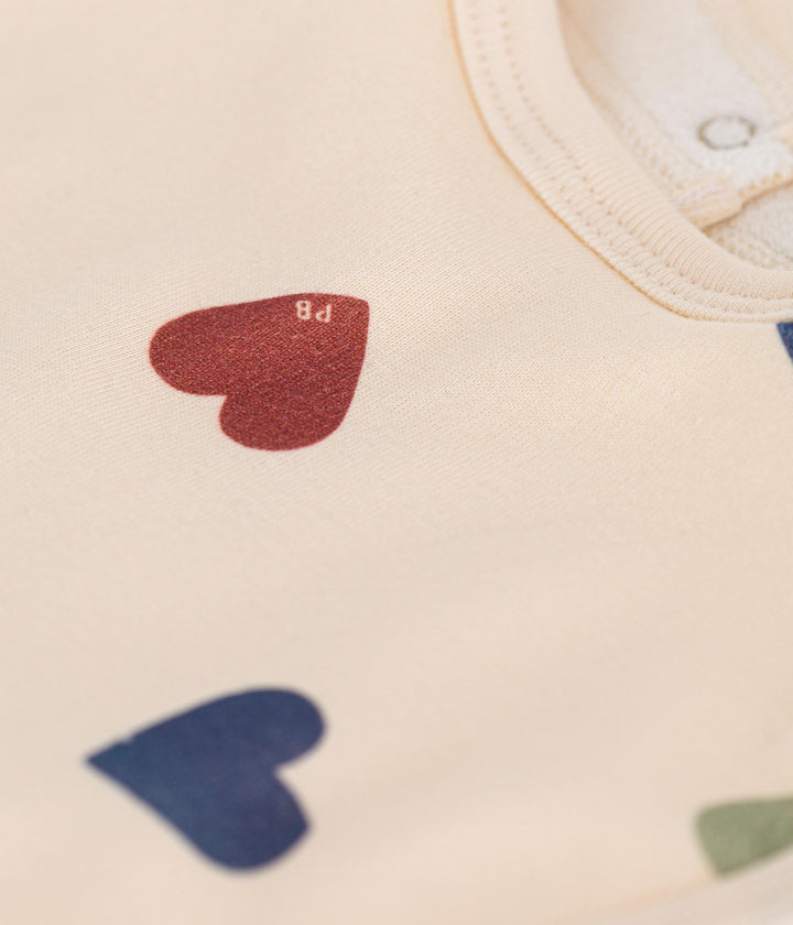 BAVAGLINO BAMBINA A COSTINE FANTASIA A CUORI A09RN 05 PETIT BATEAU 