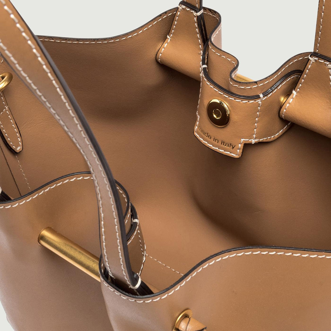 Borsa a spalla Amanda in pelle cuoio BS 10630 PRCK 7042 GIANNI CHIARINI 