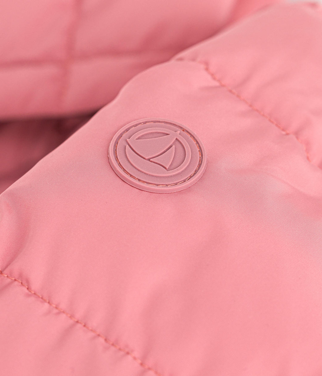 Piumino rosa in micropile bambina A0BBH 03 PETIT BATEAU 