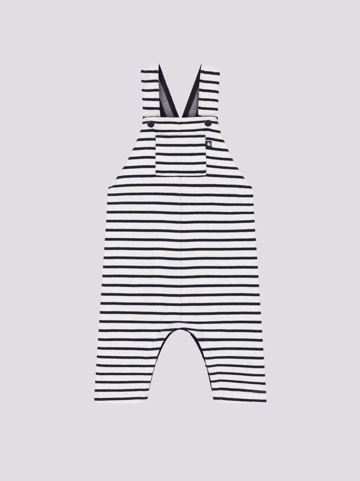 SALOPETTE IN JERSEY SPESSO A RIGHE A08H5 01 PETIT BATEAU 