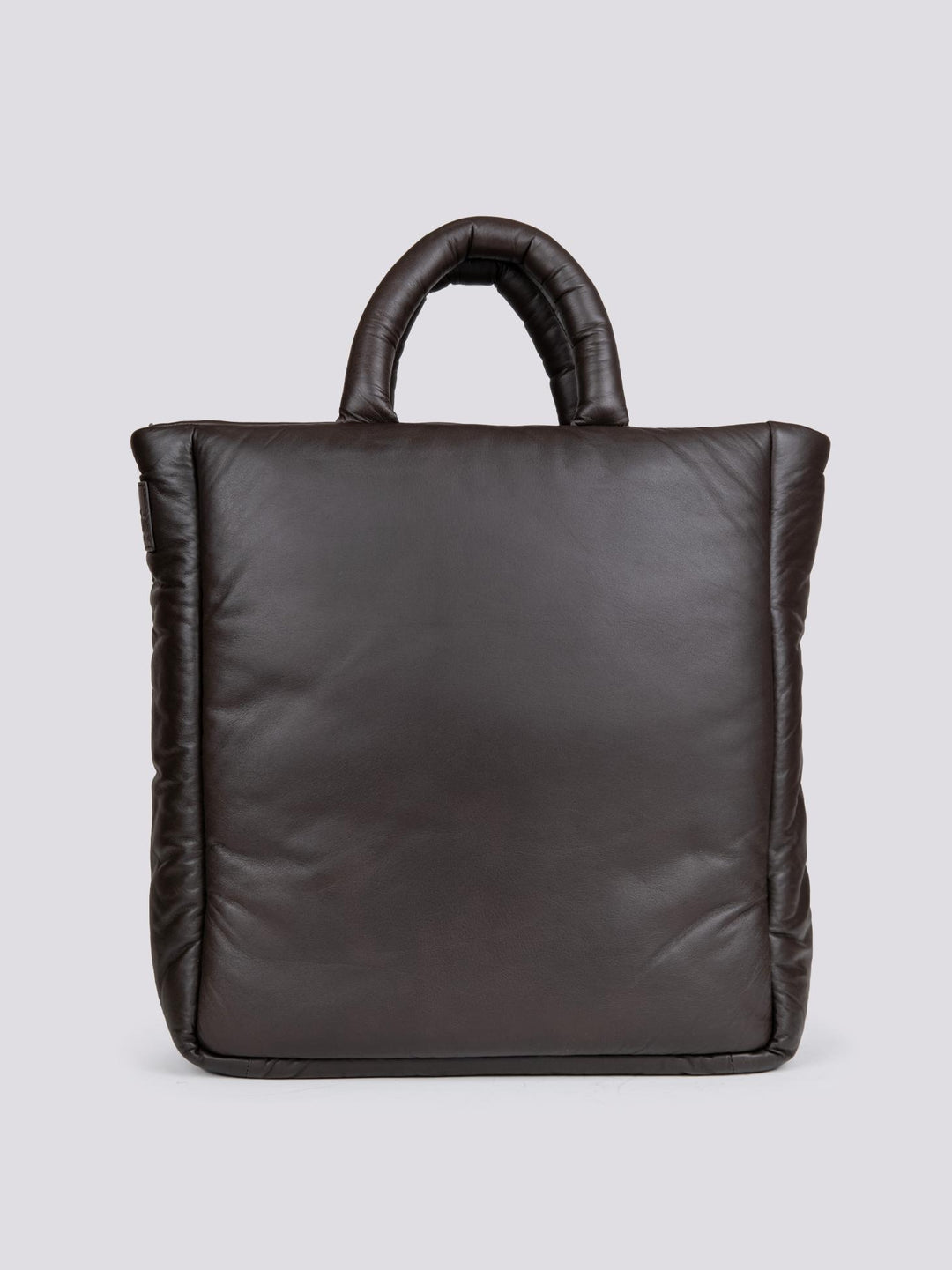 BORSA IN PELLE IMBOTTITA MARRONE JODI 06 JACK LEATHER 