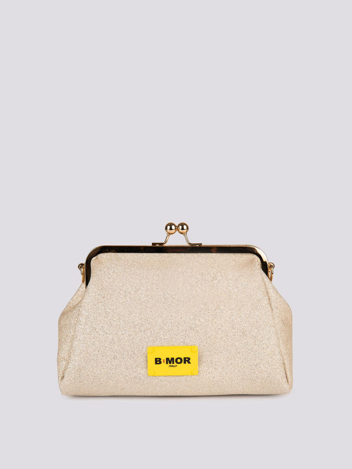 Borsa Clutch Shiny GLITTER Barbie Champagne SHINY CHAMPAGNE BIMOR 