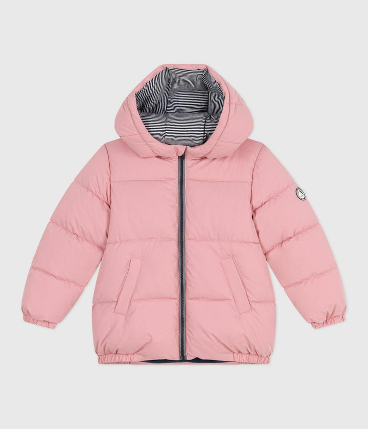 PIUMINO TINTA UNITA ROSA A0DSM 03 PETIT BATEAU 