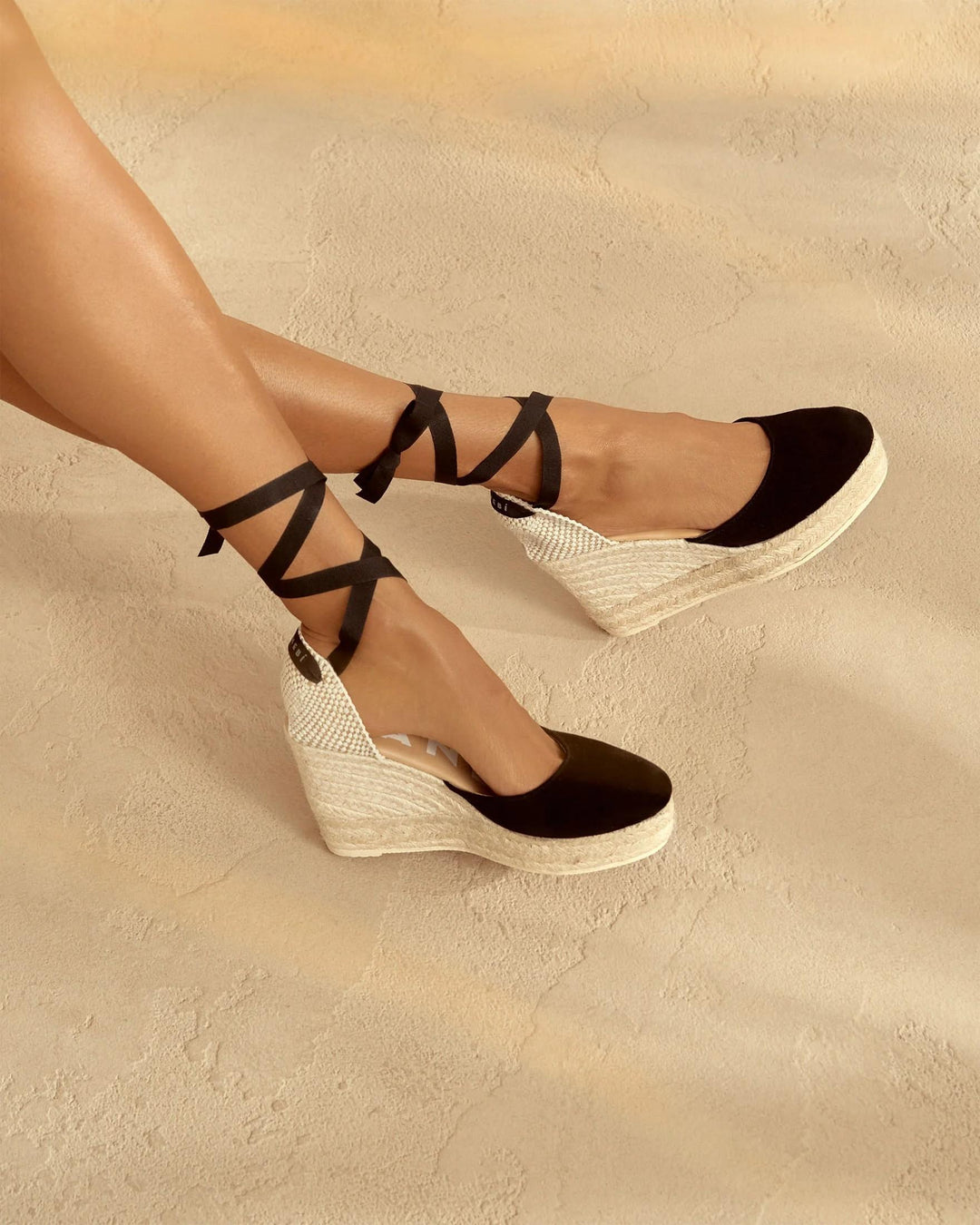 ESPADRILLAS ALTE SCAMOSCIATE NERE K 1.0 WV NERO MANEBI 
