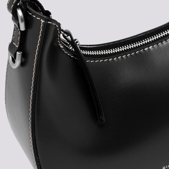 BORSA Bianca in PELLE spazzolata nera BS 10426 CALF-NA 001 GIANNI CHIARINI 