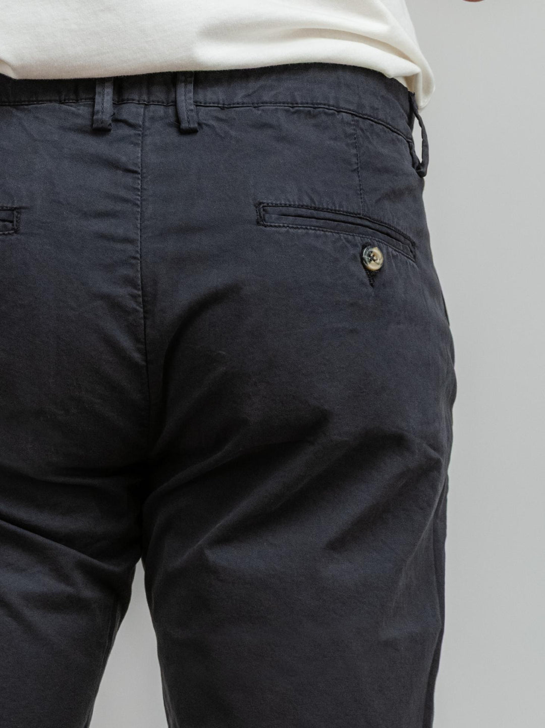 Bermuda in cotone blu navy