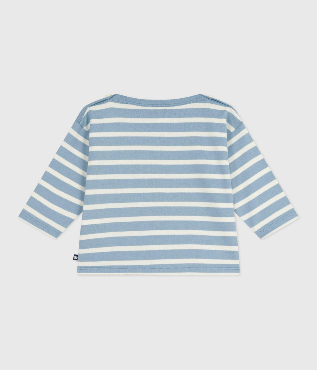Marinière in cotone azzurra A0EE8 02 PETIT BATEAU 