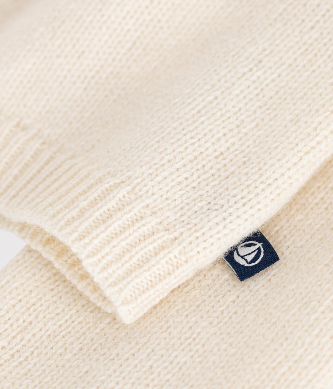 Cardigan con colletto in maglia con lana A0B3S 01 PETIT BATEAU 