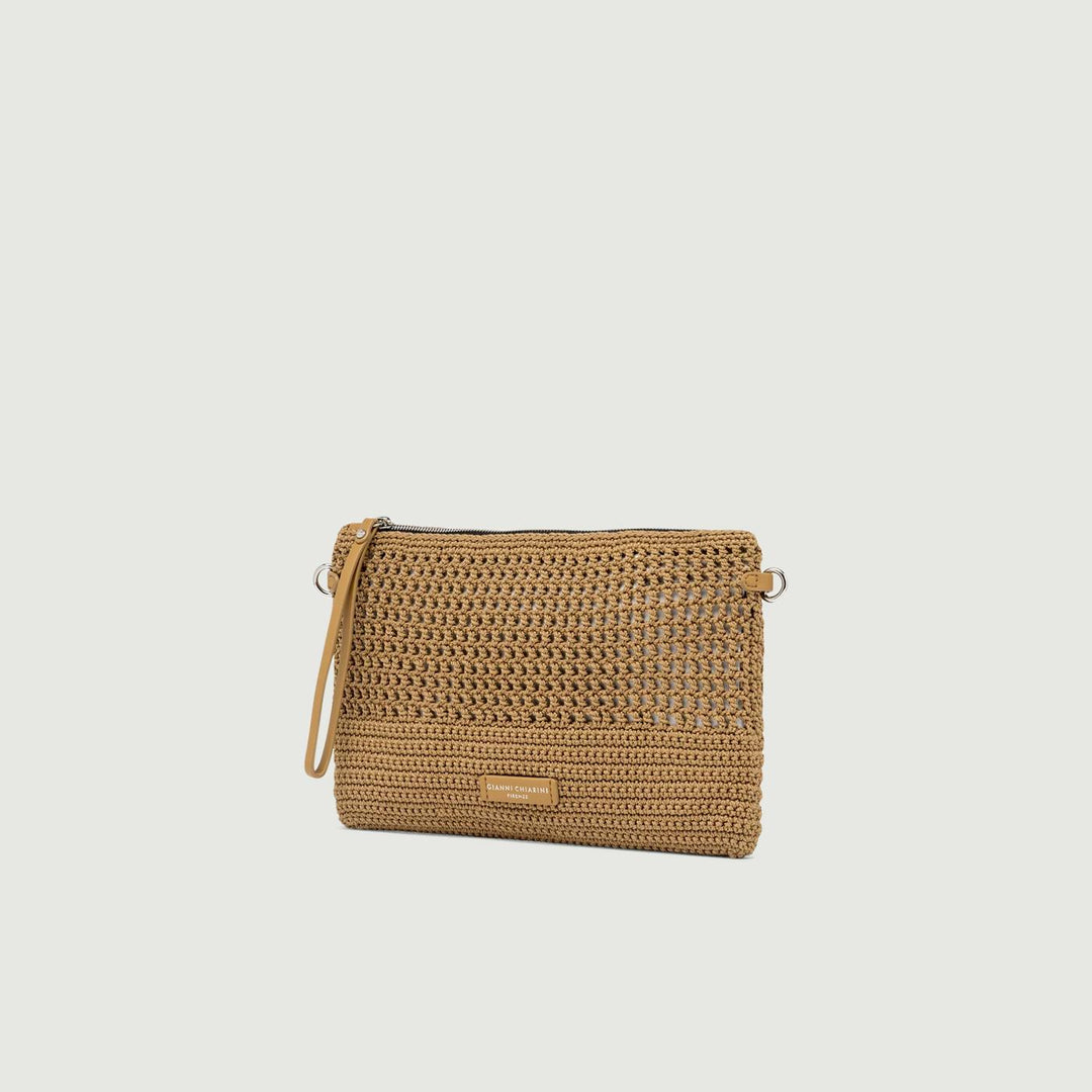 BORSA IN TESSUTO E SINTETICO VICTORIA CAMMELLO BS 10795 SMCRH 042 GIANNI CHIARINI 