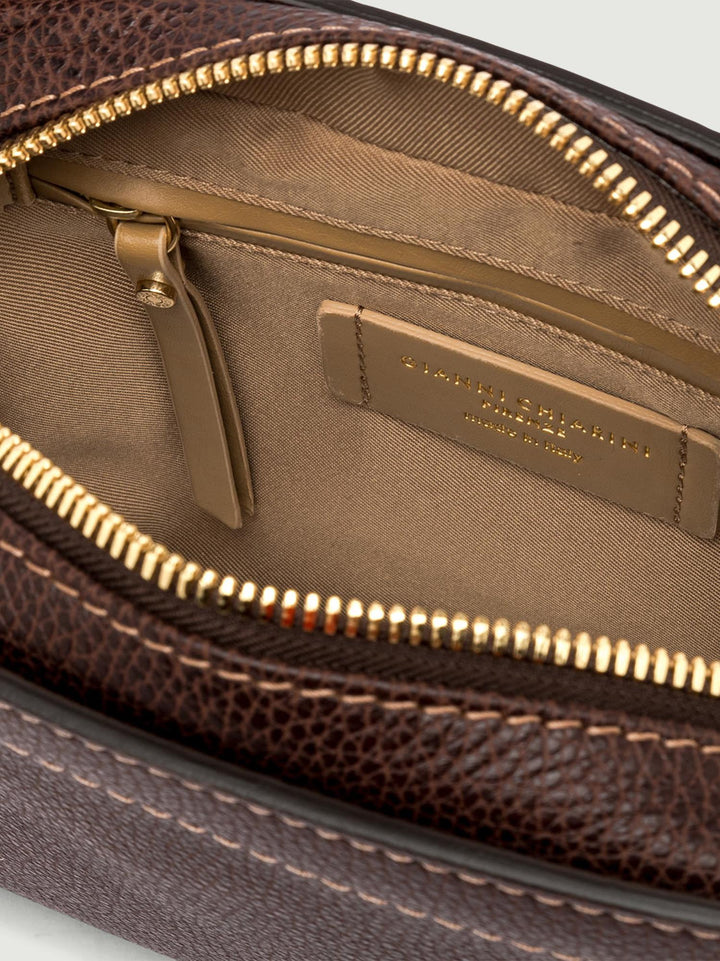 Borsa tracolla Olly color dark brown 11030 RMN-NA 31 GIANNI CHIARINI 