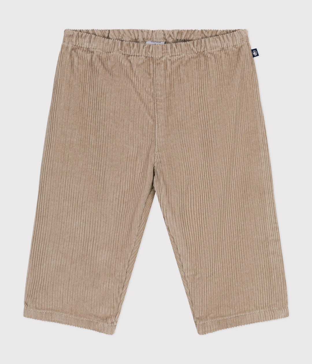 Pantaloni in velluto beige A0B10 04 PETIT BATEAU 