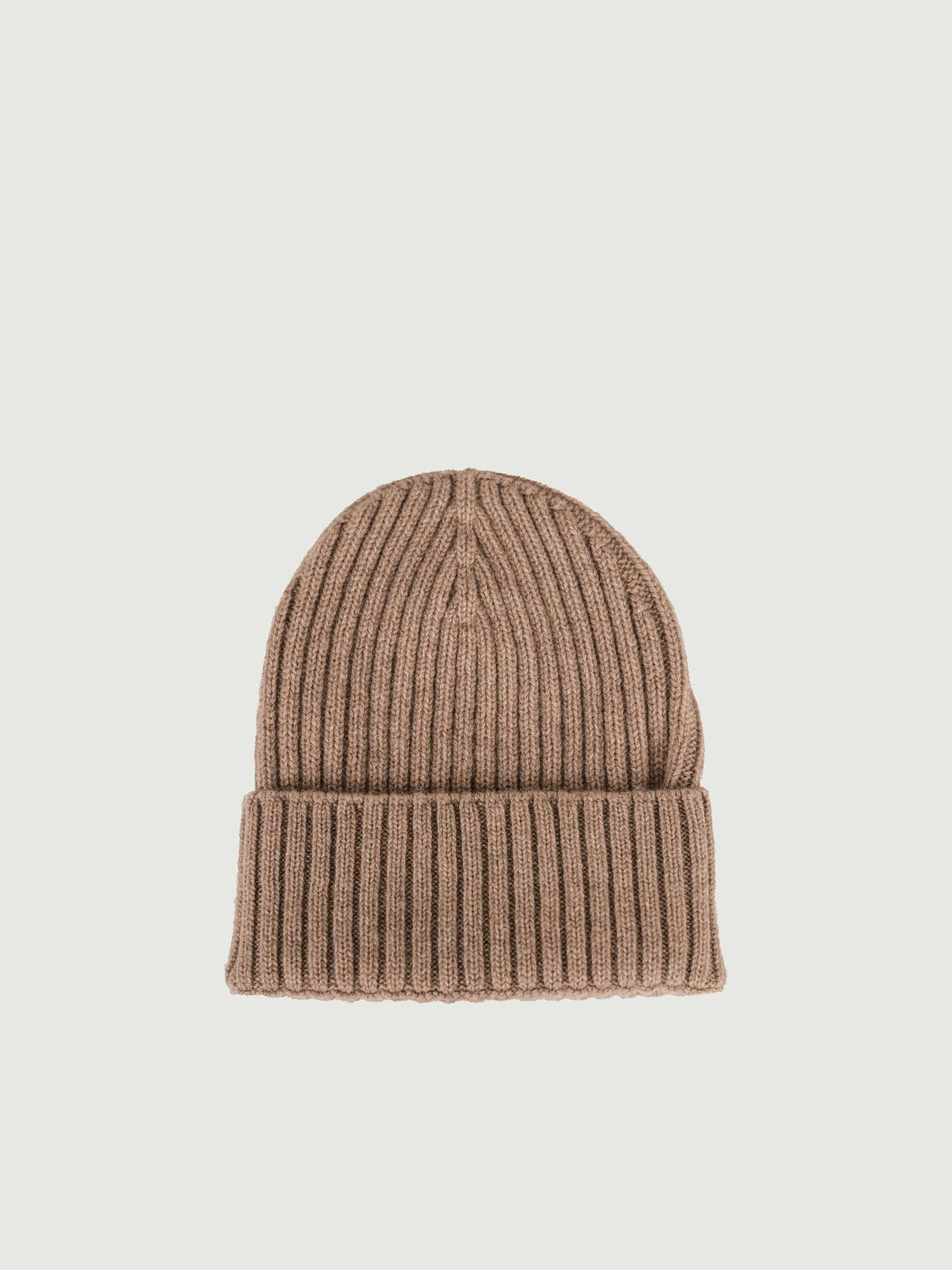BERRETTO IN CASHMERE A COSTE TAUPE 168 BROWN ANDREA MORANDO 
