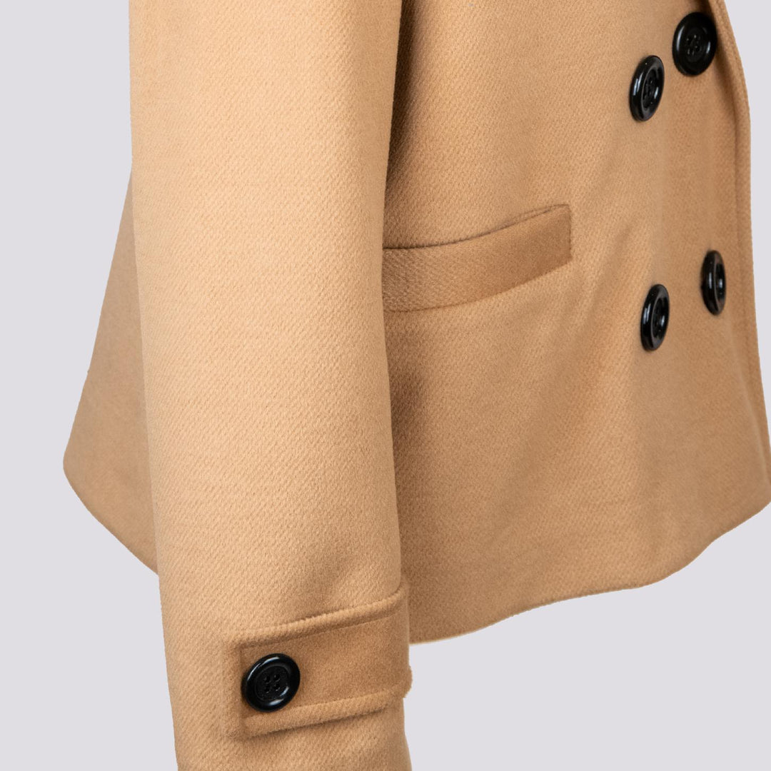 PEACOAT DOPPIOPETTO OVERSIZE CAMMELLO G4 CAMMELLO ANDREA MORANDO 