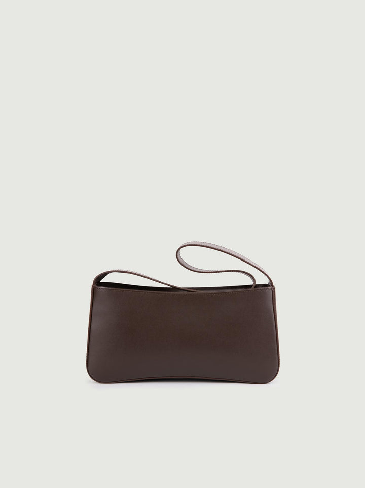 BORSA A SPALLA SEVENTY IN PELLE TESTA MORO SEVENTY T MORO BIMOR 
