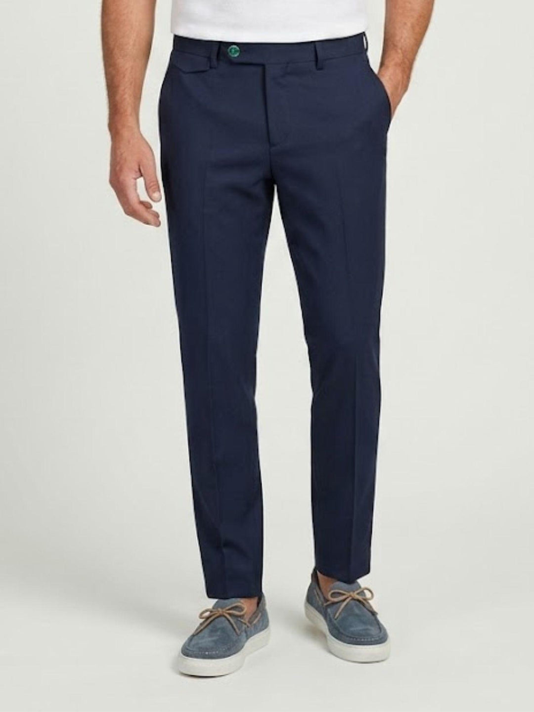 Pantalone chino con taschino navy P-MARK 89 ANDREA MORANDO 