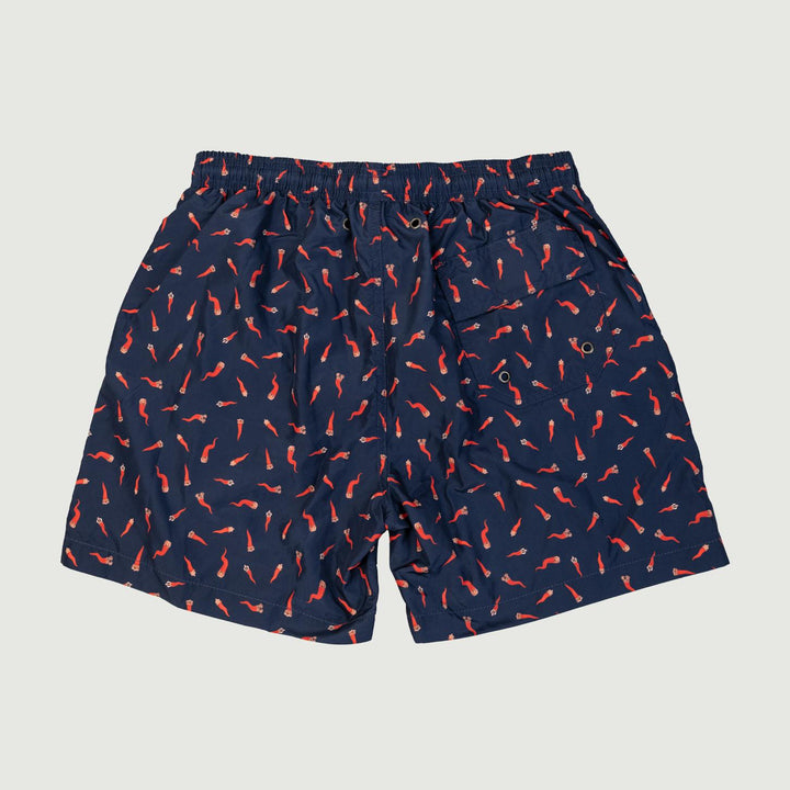 COSTUME BLU NAVY DESIGN PEPERONCINO