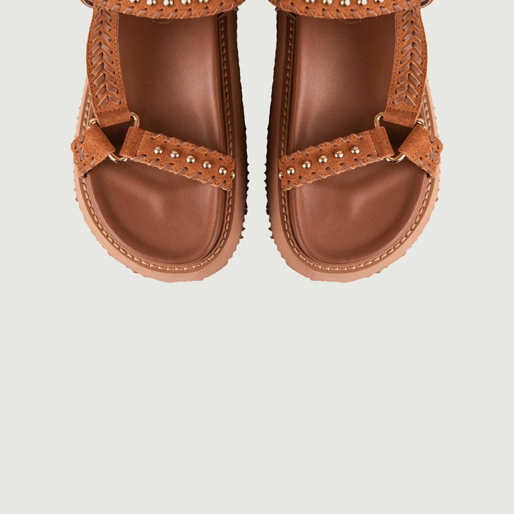 SANDALO CON CHIUSURA A VELCRO