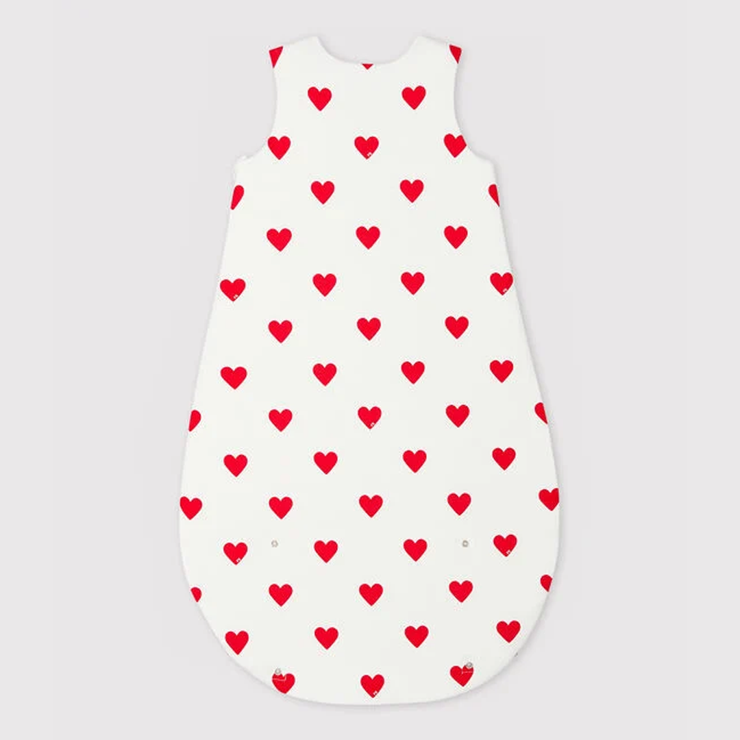 SACCO NANNA CUORE BEBÈ IN COTONE TOG 2 59288 01 PETIT BATEAU 