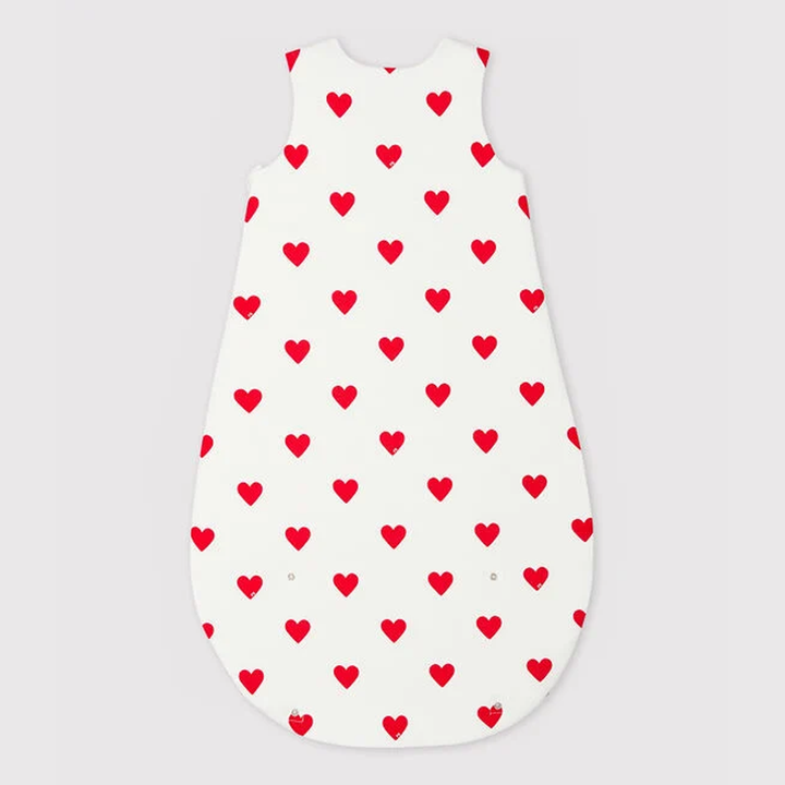 SACCO NANNA CUORE BEBÈ IN COTONE TOG 2 59288 01 PETIT BATEAU 