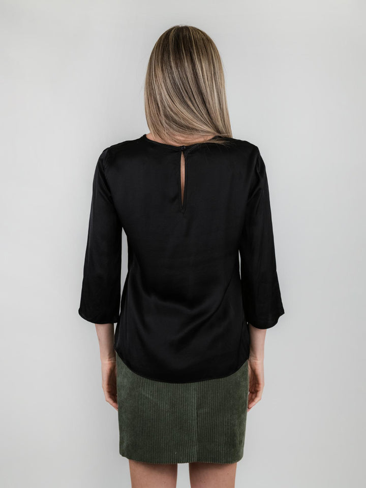 BLUSA COLOR NERO