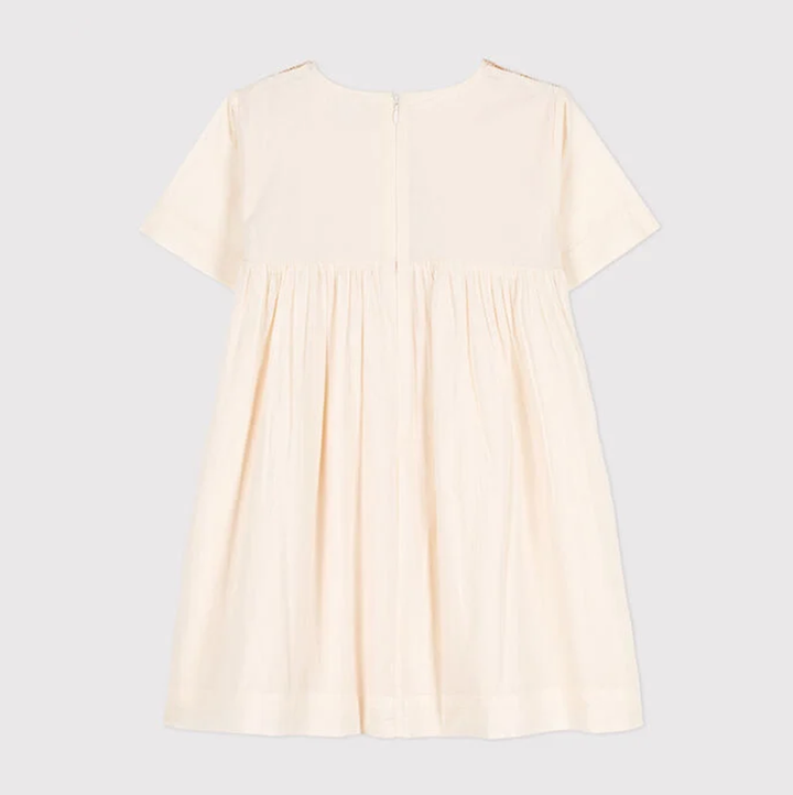 ABITO IN POPELINE BAMBINA A06NJ 01 PETIT BATEAU 
