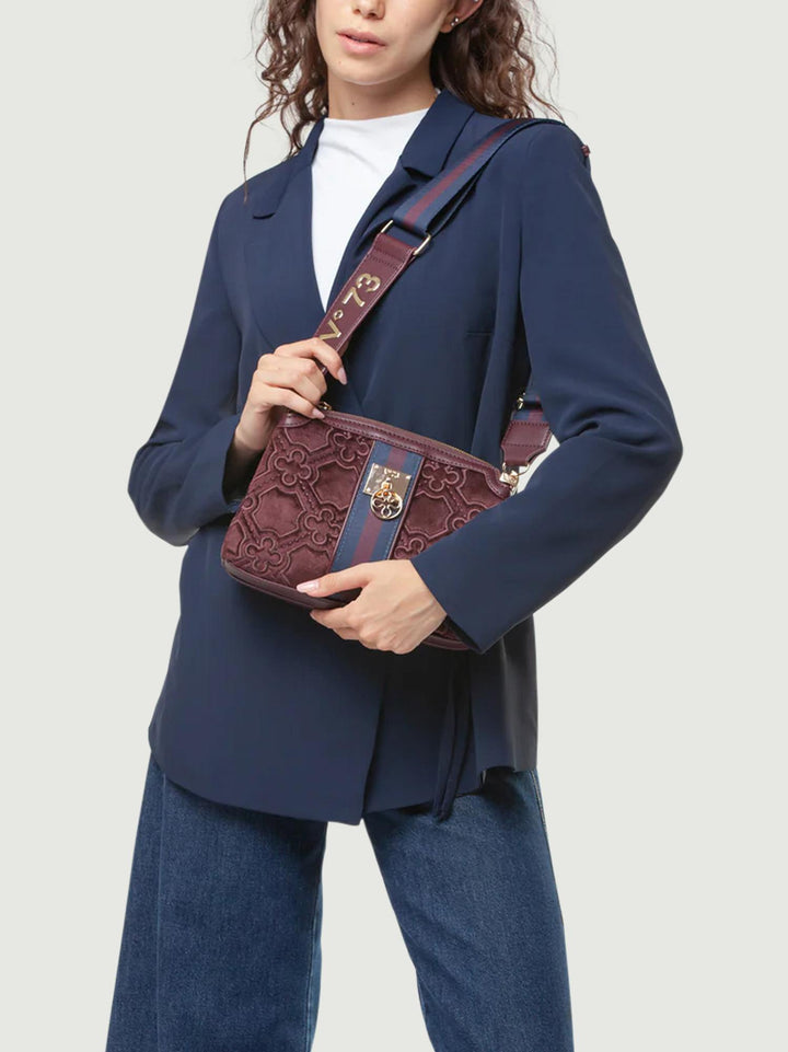 BORSA A SPALLA CATE BORDEAUX 73BS9BN04 BORDO/BLU V73 