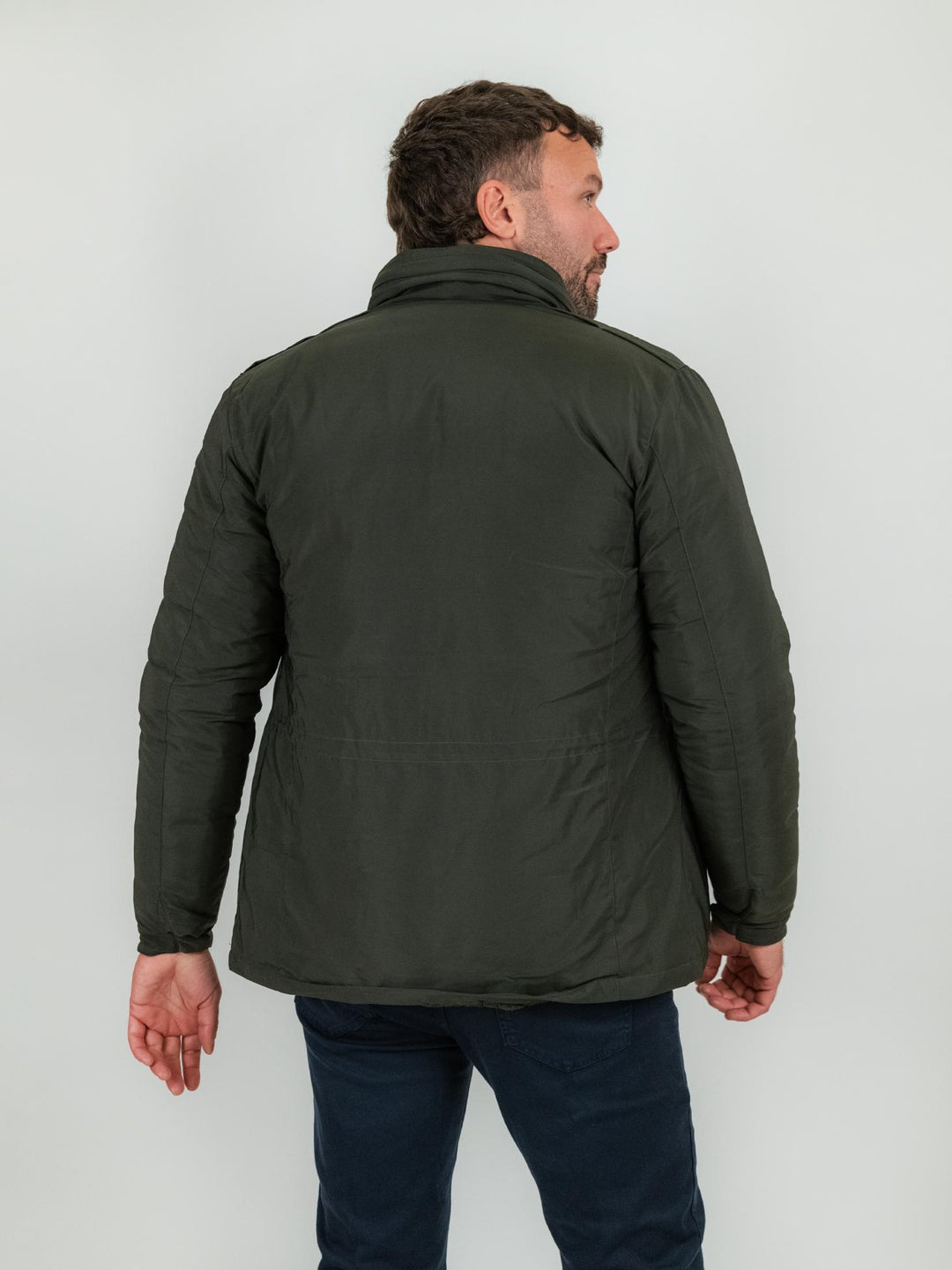 Field jacket verde militare scuro imbottita BU25W02JKPOLYT400 317 ANDREA MORANDO 